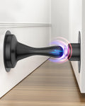 Door Stoppers Magnetic Door Catch - 1 Pack Stainless Steel Heavy Duty Door Stops for Bottom of Door, Wall & Floor Mounting No-Drill Strong Adhesive & Screws, Door Holder to Keep Door Open