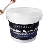 Foam Clay Cosplay Moldable Air Dry Foam Clay Craft 500g White Lightweight by BEAIMUXI