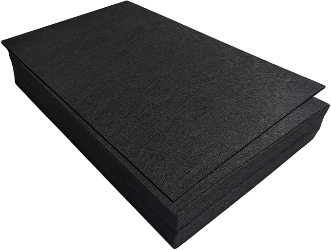 Jtnohx Stiff Felt Sheets, Craft Felt Square by Jtnohx