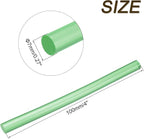 uxcell Mini Hot Glue Sticks for Glue Gun 7mm x 100mm Transparent Green 12pcs - Image 2