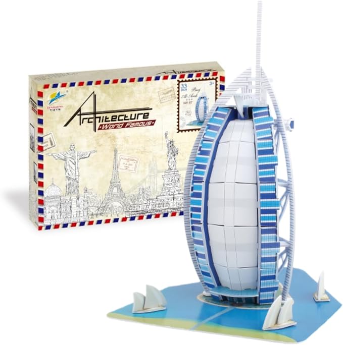 Architecture World Famous of 3D Puzzle.Build Your Own Collection of 17 Global by Unknown