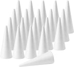 FFchuanhe 20 PCS Craft Foam Cones, Polystyrene Cone Shaped Foam, Foam Tree Cones by FFchuanhe
