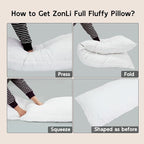 ZonLi Fluffy Body Pillow, Full Body Pillows - Image 7