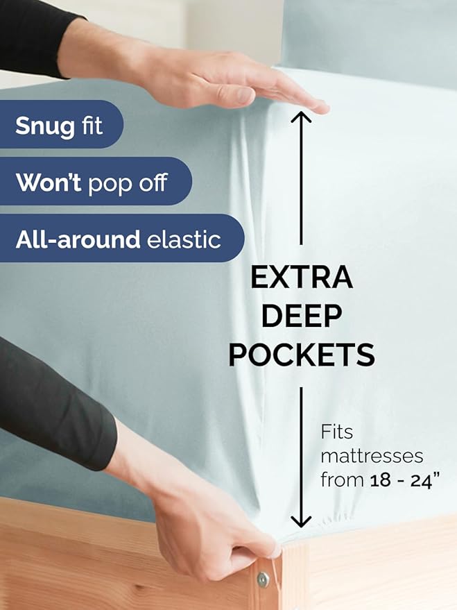 Extra Deep King Sheet Set - Image 3