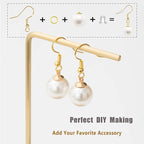 Hypoallergenic Earring Hooks 150 PCS/75 Pairs, Jump Rings, Fish Hooks - Image 2