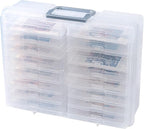 novelinks Photo Storage Box and 16 Inner 4" x 6" Photo Storage Containers | - Image 2