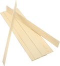 MECCANIXITY 10Pcs Wood Strips Slats, 5/64" x 1‑5/8" x 16" Thin Wood Sticks Flat by MECCANIXITY
