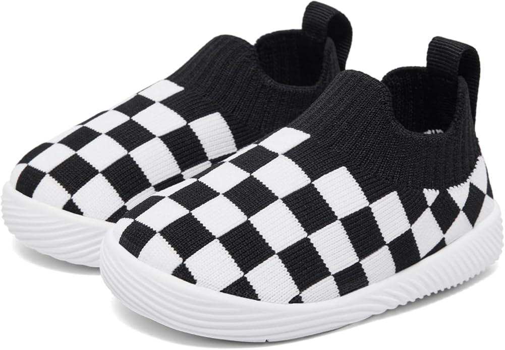 MORENDL Baby Toddler Walking Socks Non-Slip Breathable Unisex Casual Sneakers