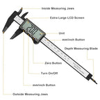 Digital Caliper, Sangabery Dial Caliper 6 Inch - Image 6