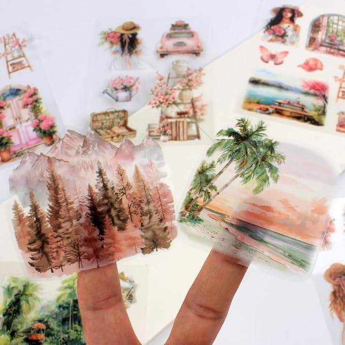 Summer Beach Pre-Cut Journal Sticker Book - Image 6