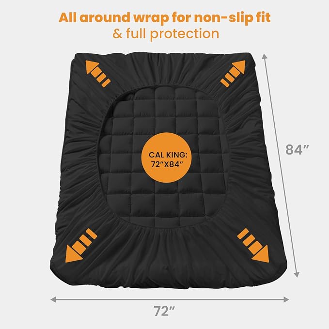 MATBEBY California King Mattress Pad - Image 5
