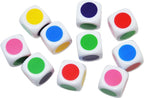 SmartDealsPro Set of 10 16MM Blank on Each Face D6 Six Sided Dice Teaching - Image 4