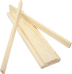 MECCANIXITY 10Pcs Wood Strips Slats, 3/8" x 1‑1/4" x 16" Thin Wood Sticks Flat by MECCANIXITY