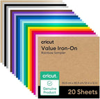 Cricut® Value Iron-On, Rainbow Sampler | HTV Heat Transfer Vinyl by Unknown