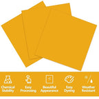 3 Pcs Deep Yellow 12 x 12 x 1/8 Inch Acrylic Sheets | Laser Cutting Plastic - Image 4