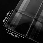 300 Pockets Coin Binder Pages 1.38" Collection Album Holder 10 Pcs | OSOPOLA - Image 4