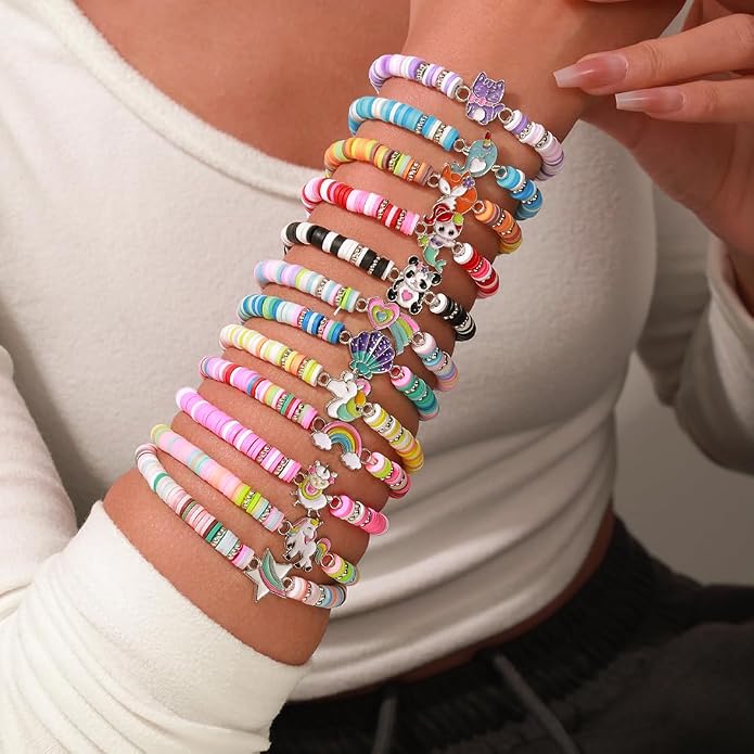 Friendship Bracelets Boho Stackable Bracelets - Image 2