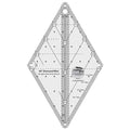 Creative Grids 60 Degree Mini Diamond Ruler – CGR60DIAMINI – Made in USA by CreativeGrids