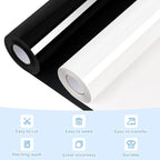 VinylRus Heat Transfer Vinyl-12” x 25FT Iron on Vinyl Roll - Image 3
