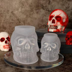 RESINWORLD Set of Large + Medium + Small 3D Skull Resin Molds, Flexible Clear - Image 7