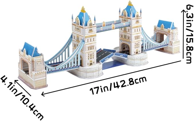 Architecture World Famous of 3D Puzzle.Build Your Own Collection of 17 Global - Image 2