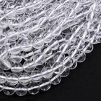 Zenkeeper 108 Pcs Clear Quartz Beads by Zenkeeper