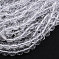Zenkeeper 116 Pcs Clear Quartz Beads by Zenkeeper