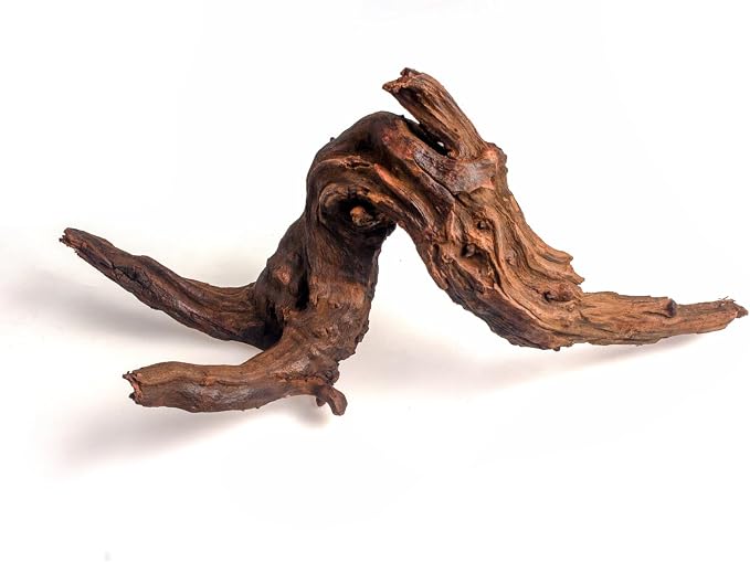 emours Aquarium Driftwood Fish Tank Decoration, Natural Wood, Large | 9-12 Inch by emours