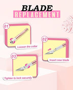 DIYSELF 1 Pcs Craft Hobby Knife Exacto Knife - Image 6