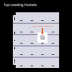50-Sheets 20-Pocket Thumb-Cut Coin Pages - Image 3