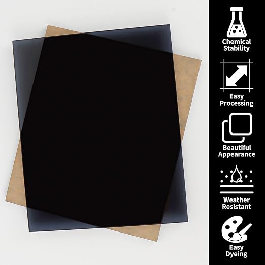 1/8 Thick 8 x 10 inch Acrylic Sheets - Image 4