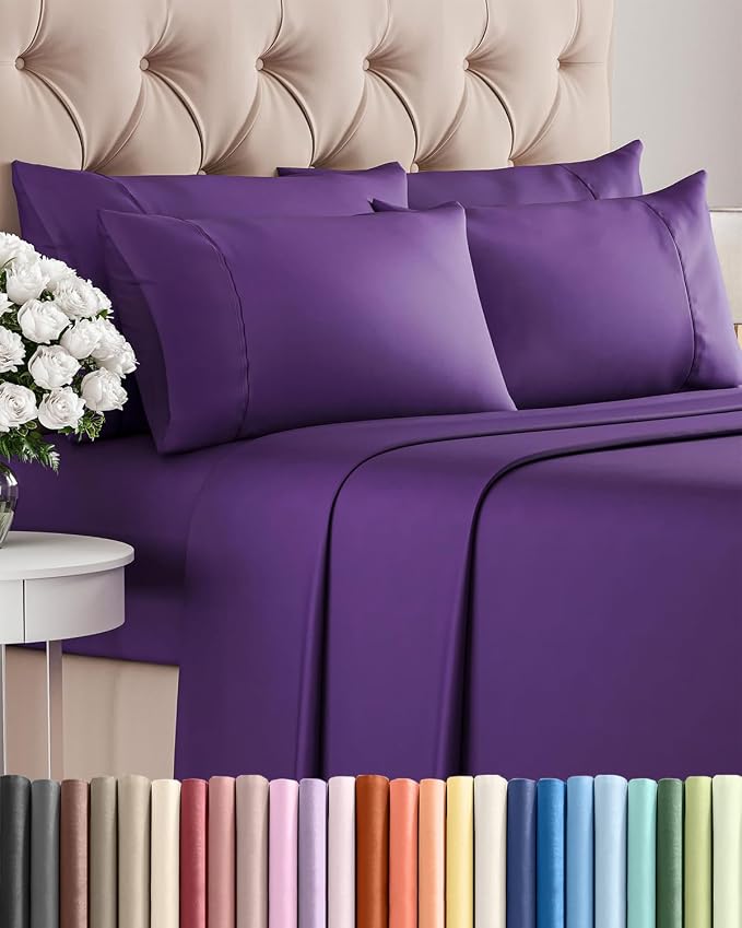 Cal King 6 Piece Sheet Set by CGKUnlimited