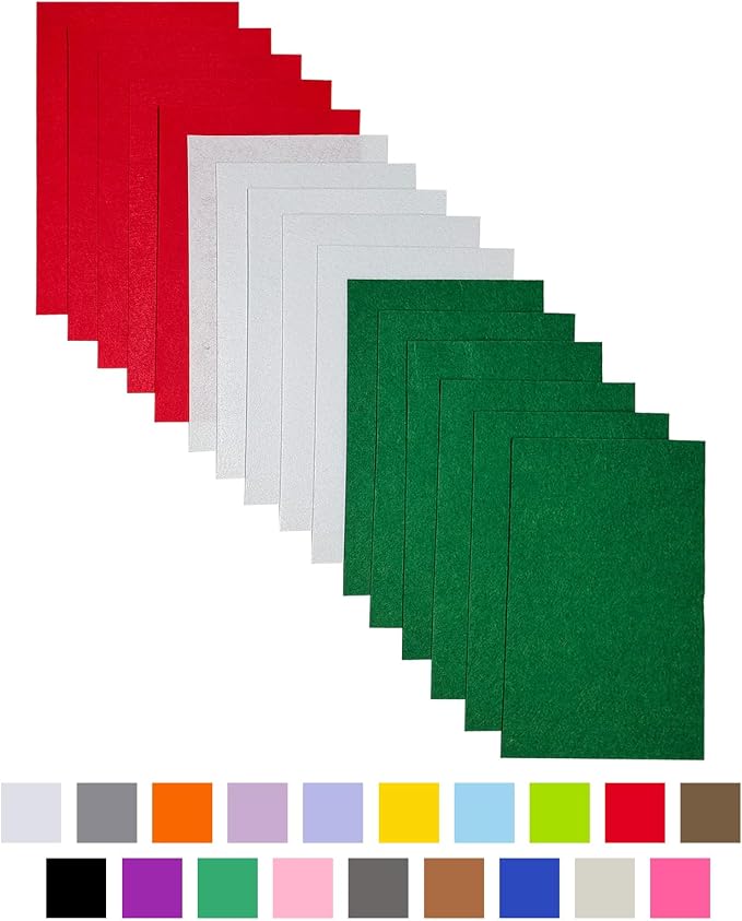 Jtnohx Felt for Crafts, Craft Felt Square for Sewing - Image 2