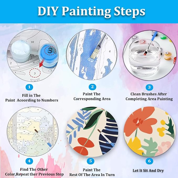 Artunion Framed Paint by Numbers Kit - Image 6