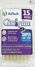 AdTech Ultra Low Temp Cool Glue Sticks, Mini 4-Inch – by AdhesiveTechnologies