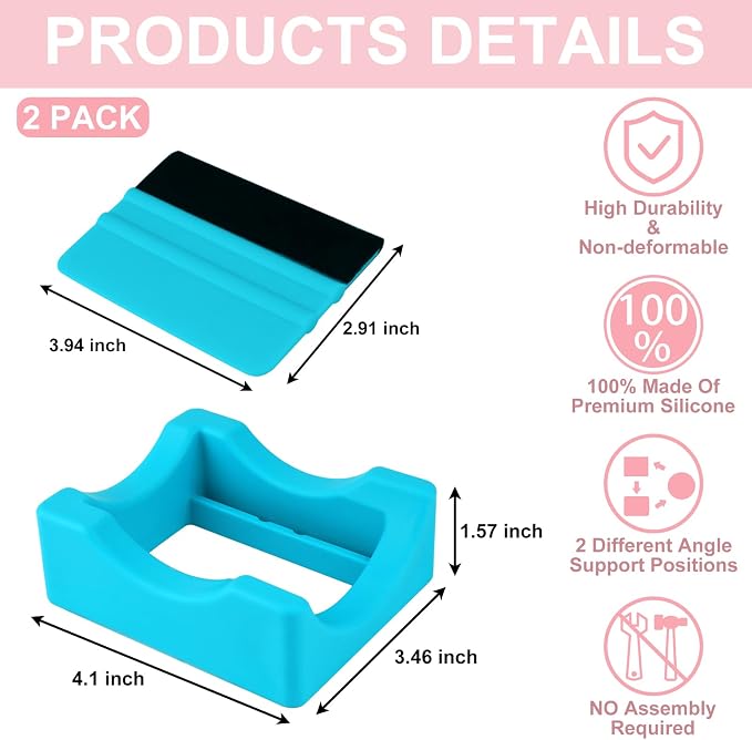 Silicone Cup Cradle for Tumblers, Tumbler Holder for Crafts - Image 2