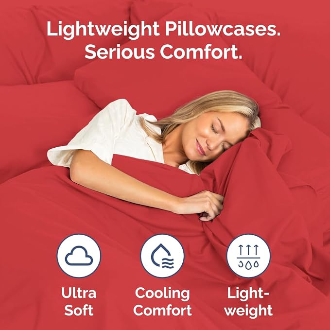 King Standard Pillow Cases Set of 4 - Image 3