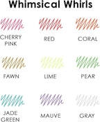 Grabie Erasable Gel Pens, Medium Point 0.7 mm Erasable Pens, Make Mistakes - Image 5