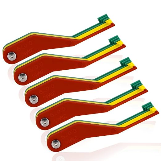 5 Pack Brake Pad Measure Tool by DITKOK