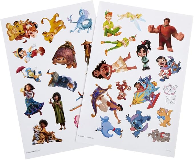 Crayola Coloring Book, Big Book of Disney Animation, 288 Coloring Pages - Image 4