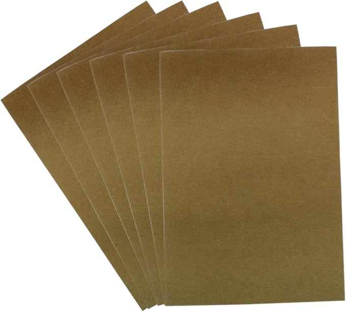 6 Pcs 8 x 12 Inch Brown Felt Sheets, 2mm Thick | Felt Fabric - Image 4