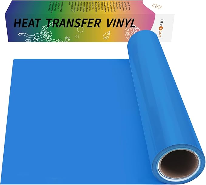 HTVRONT Heat Transfer Vinyl Lake Blue HTV by HTVRONT
