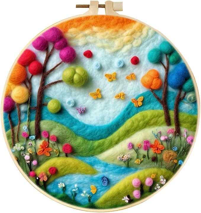 CaptainCrafts DIY Needle Felting Starter Kit by CaptainCrafts