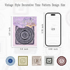 72Pcs Large Diecut PET Decorative Frames Stickers - Image 7