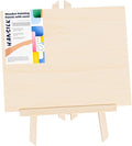 Unfinished Wood Canvas Panels for Painting, 8×10" Basswood Canvas- 1/2" Deep by HANSILK