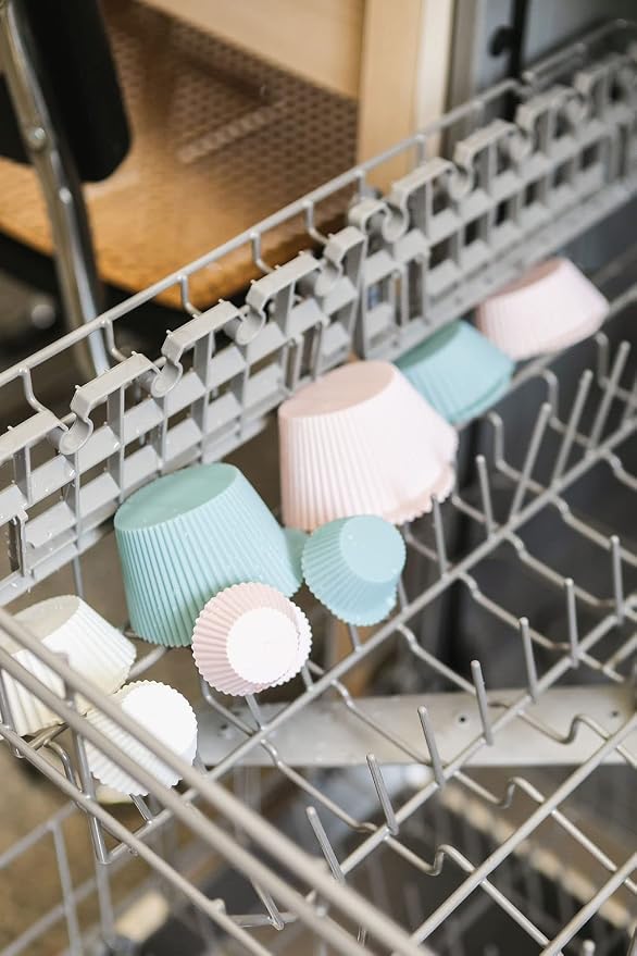 The Silicone Kitchen Reusable Silicone Baking Cups Silicone Muffin Liners - Image 9
