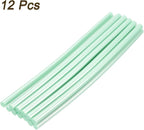 uxcell Mini Hot Glue Sticks for Glue Gun 7mm x 200mm Fresh Green 12pcs - Image 3
