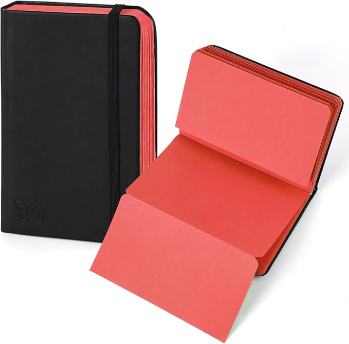 3.5x5.7inches Mixed Media Sketch Pad, 120GSM 32Sheets Folded Colored Paper by E-WEICHEN