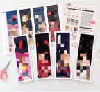 VIGEGU 4 Pack Blind Boxes Cross Stitch Bookmarks - Image 6