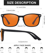Okany Blue Light Blocking Glasses Gaming Computer Glasses Powerful Professional - Image 2